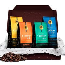 Café em Grãos Especial 100% Arábica Coffee Mais Clássico e Fazendas 250g - Kit 4 Pacotes