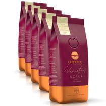 Café em Grãos Premium Orfeu Acauã Kit 5 Pacotes de 250g