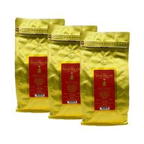 Café em grãos torrado claro Arábica 1,2 kg, 3 sacos Café em grãos torrado claro Arábica 1,2 kg, 3 sacos