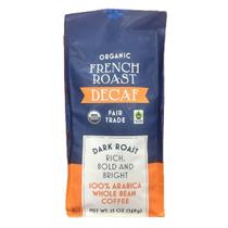 Café em Grãos Torrado Francês Descafeinado 369 g Orgânico Fair Trade