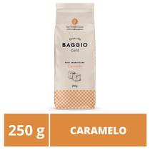 Café Em Pó Baggio - 1 Pacote - 250g - Caramelo - Café Moído Aromatizado Gourmet Arábica - Baggio Café