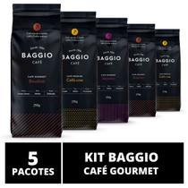 Café Em Pó Baggio - 5 Pacotes - 1.250g - Café Gourmet Arábica Moído Café Em Pó Baggio - 5 Pacotes - 1.250g - Café Gourmet Arábica Moído