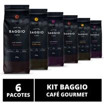 Café Em Pó Baggio - 6 Pacotes - 1.500g - Café Gourmet Arábica Moído Café Em Pó Baggio - 6 Pacotes - 1.500g - Café Gourmet Arábica Moído