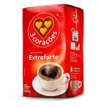 Cafe em Po Extra Forte 500g 3 Coracoes