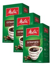 Café Em Pó Extra Forte Melitta 500g Kit 3