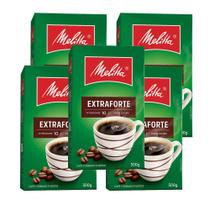 Café Em Pó Extra Forte Melitta 500G Kit 5
