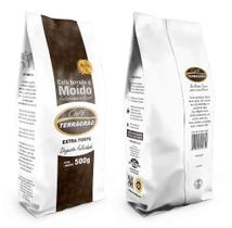Café em pó Terragrão extraforte 100 porcento arabica 500gr.