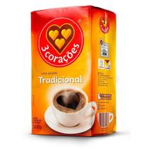 Cafe em Po Tradicional 500g 3 Coracoes