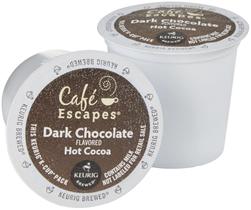 Café Escapes Chocolate Amargo em Cápsulas K-Cup 16 Unidades Café Escapes Chocolate Amargo em Cápsulas K-Cup 16 Unidades