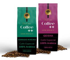 Café Especial em Grãos Coffee Mais Cerrado + Geisha - COFFEE++