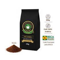 Café Especial Premiado 85 Aroma da Chapada com notas sensoriais de pêssego, capim santo com finalização de doce de leite Moído 250g Café Especial Premiado 85 Aroma da Chapada com notas sensoriais de pêssego, capim santo com finalização de doce de leite Moído 250g
