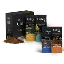 Café Especial Torrado e Moído Coffee Mais Clássico e Fazendas 4 Pacotes