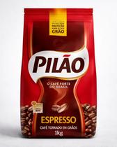 Café Especial Torrado em Grãos Espresso Pilão Pouch Pacote 1kg