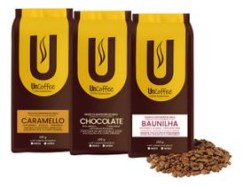 Café Especial Trio 100% Arábica Uncoffee 3 X 500g Grãos Café Especial Trio 100% Arábica Uncoffee 3 X 500g Grãos