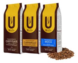 Café Especial Uncoffee Kit Experimente 3 Pacotes 500g Grãos