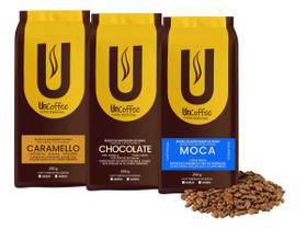 Café Especial Uncoffee Trio 3x250g Grãos Arábica