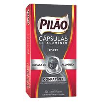 Café Espresso Forte Cápsula 10 Pilão 10 unidades Café Espresso Forte Cápsula 10 Pilão 10 unidades