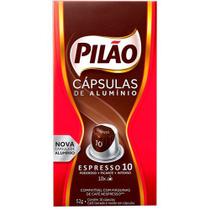 Café Espresso Fortíssimo 10 Cápsulas PILÃO 52g
