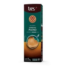 Café Espresso Pleno 10 Cápsulas 3 CORAÇÕES 80g