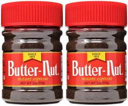 Café Expresso Instantâneo Butter-Nut 57g Pacote com 2