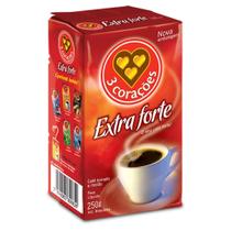 Cafe extra forte 250G tres coracoes