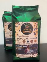 Café Gourmet Dona Zu - Café em grãos 100% Arábica - Paraná - Torra Escura 500g