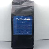 Café gourmet intenso - torrado e moído - caffezin - 500g