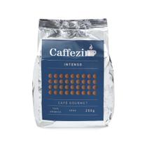 Café gourmet intenso - torrado em grãos - caffezin - 250g