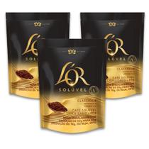 Café Gourmet Solúvel Lor Classique Kit 3 Sachês 40G