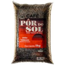 Café grãos pacote 5kg Por do Sol