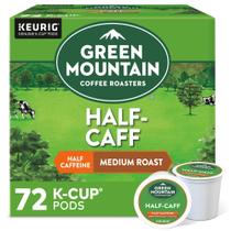 Café Green Mountain Half Caff Tostado Medio 72 Cápsulas K-Cup Café Green Mountain Half Caff Tostado Medio 72 Cápsulas K-Cup