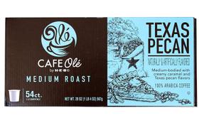 Café HEB Cafe Olé Texas Pecan Torra Média 108 Cápsulas