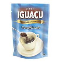 CAFÉ Iguaçu Solúvel Granulado DESCAFEINADO Sachê