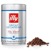Café illy Descafeinado em Grãos Torrado Médio 250 g