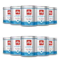 Café Illy Descafeinado Espresso Kit 10 Latas 125g Café Illy Descafeinado Espresso Kit 10 Latas 125g