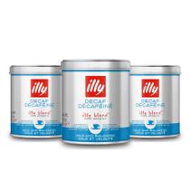 Café Illy Descafeinado Espresso Kit 3 Latas 125g