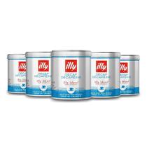 Café Illy Descafeinado Espresso Kit 5 Latas 125G