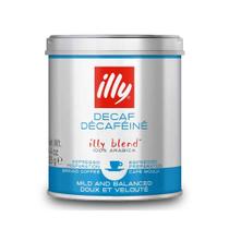 Café Illy Descafeinado Moído Espresso Lata 125g Café Illy Descafeinado Moído Espresso Lata 125g