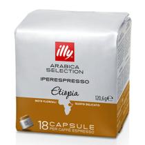Café Illy Etiopia 100% Arabica 18 Cápsulas Iperespresso Café Illy Etiopia 100% Arabica 18 Cápsulas Iperespresso