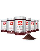 Café illy Intenso Torra Escura Moído 250g Pacote com 6 Café illy Intenso Torra Escura Moído 250g Pacote com 6