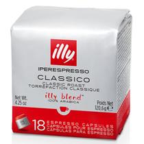 Café Illy Torrado Clássico Torra Média 18 Cápsulas