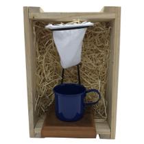 Café Individual - AZUL - Demolição com engradado