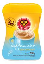Cafe instantaneo cappuccino descafeinado 3 Coracoes 200 g Cafe instantaneo cappuccino descafeinado 3 Coracoes 200 g