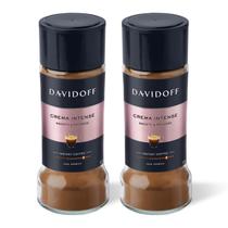 Café Instantáneo Davidoff Crema Intense 2 x 90 g Café Instantáneo Davidoff Crema Intense 2 x 90 g