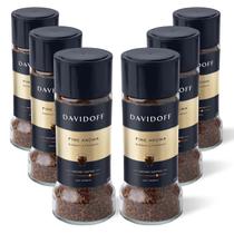 Café instantâneo Davidoff Fine Aroma 100% arábica 6x100g