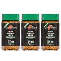 Café Instantáneo Descafeinado Orgánico Mount Hagen Liofilizado 3x100g