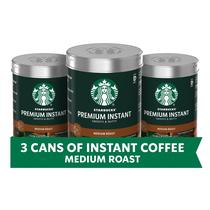 Café Instantâneo Premium Starbucks Torra Média 90g 3 Unidades Café Instantâneo Premium Starbucks Torra Média 90g 3 Unidades