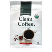 Café integral natural Force Organic Clean, torrado médio, 340g Café integral natural Force Organic Clean, torrado médio, 340g