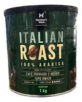 Cafe Italiano 1kg Lata Torrado Moido Em Po Importado Arabica