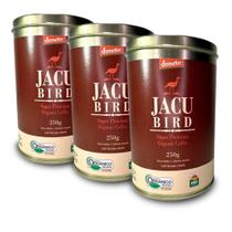 Café Jacu Bird Torrado E Moído Kit 3 Latas De 250G